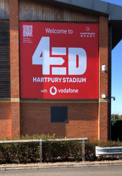 Hartpury University Stadium is now named after the 4ED foundation